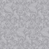 Stoff - Blatt Paisley - grau - 160 cm -Heimtextilien Verkäufe 2327020026 1600Wx1600H
