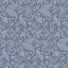 Stoff - Blatt Paisley - blau - 160 cm 1 Stoff - Blatt Paisley - blau - 160 cm -Heimtextilien Verkäufe 2327020027 1600Wx1600H