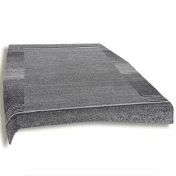 Teppich - dunkelgrau - 80x150 cm