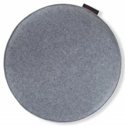 Sitzkissen - grau - Ø 35 cm