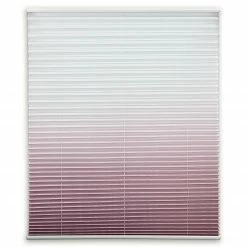 Plissee - altrosa - Farbverlauf - 40x130 cm