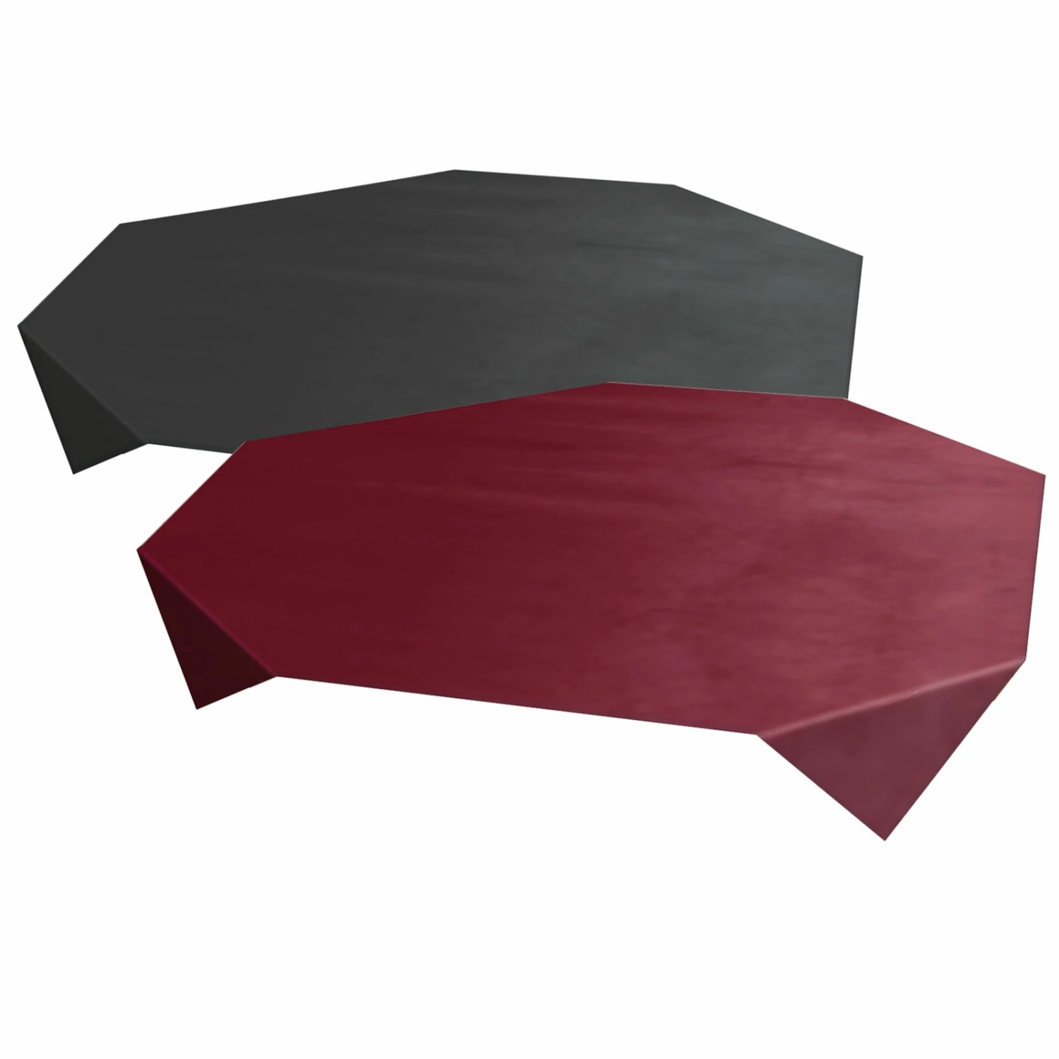 Tischdecke - farbig sortiert - 80x80 cm 3 Tischdecke - farbig sortiert - 80x80 cm