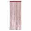 Fadenstore - rot - - metallischer Glanz - 90x245 cm -Heimtextilien Verkäufe 2353002405 1600Wx1600H