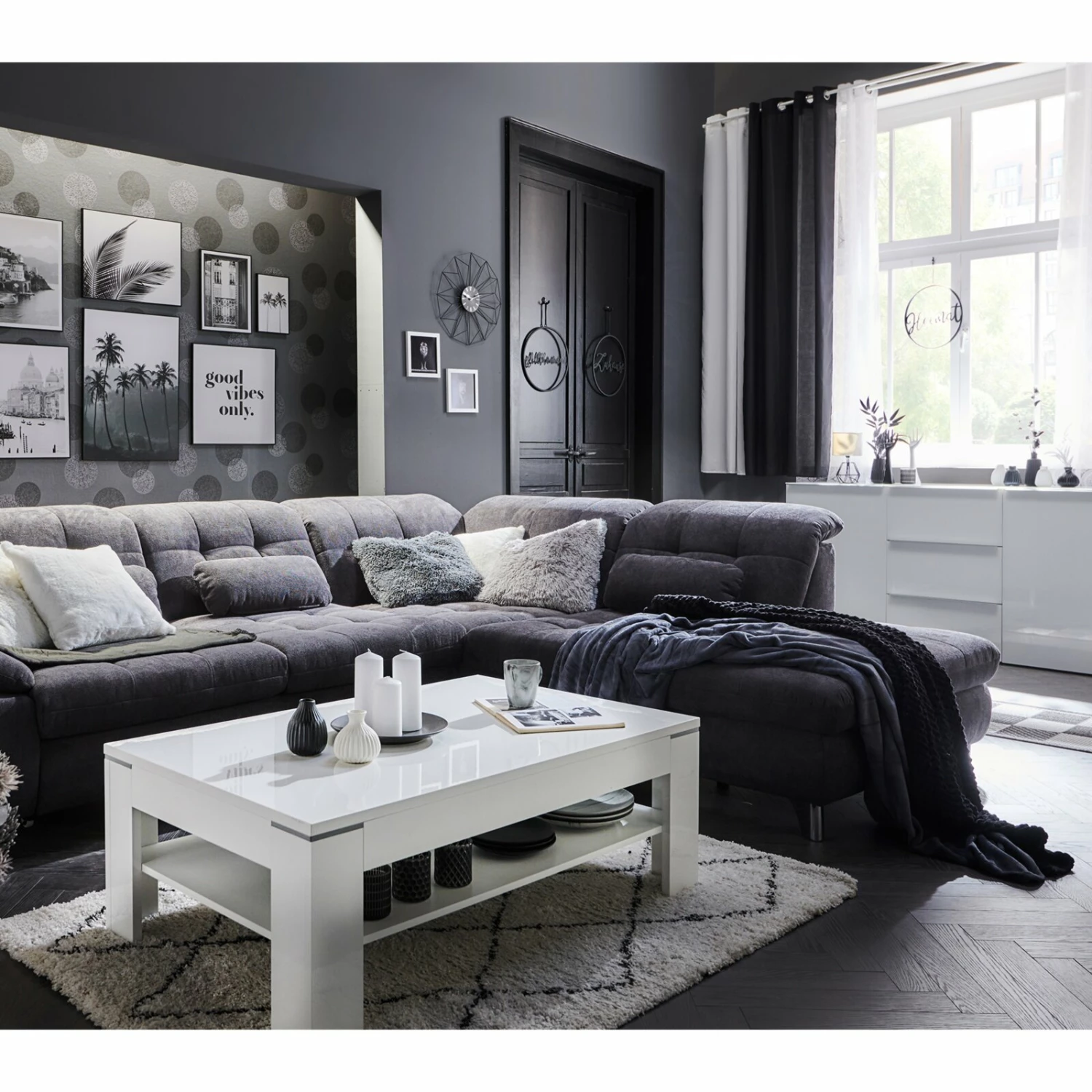 homara Microfleecedecke - anthrazit - Polyester- 220x240 cm 4 homara Microfleecedecke - anthrazit - Polyester- 220x240 cm – Bild 2