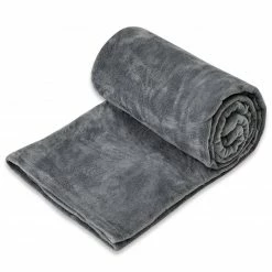 homara Microfleecedecke - grau - Polyester- 220x240 cm