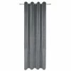 Ösenvorhang - silber - Glitzer - 140x245 cm 1 Ösenvorhang - silber - Glitzer - 140x245 cm -Heimtextilien Verkäufe 2353004901 1600Wx1600H