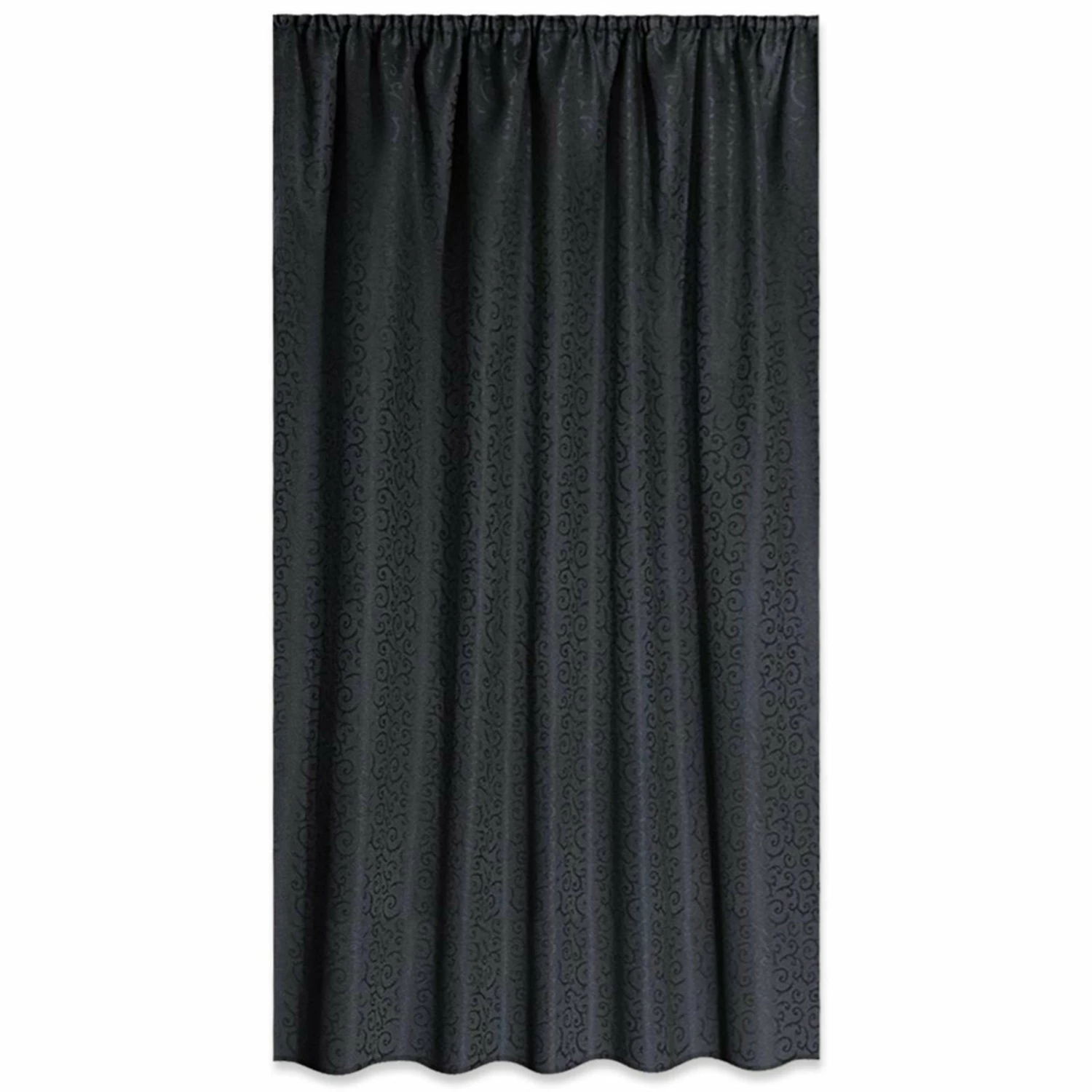 Fertigschal - anthrazit - Jacquard - 140x175 cm 3 Fertigschal - anthrazit - Jacquard - 140x175 cm