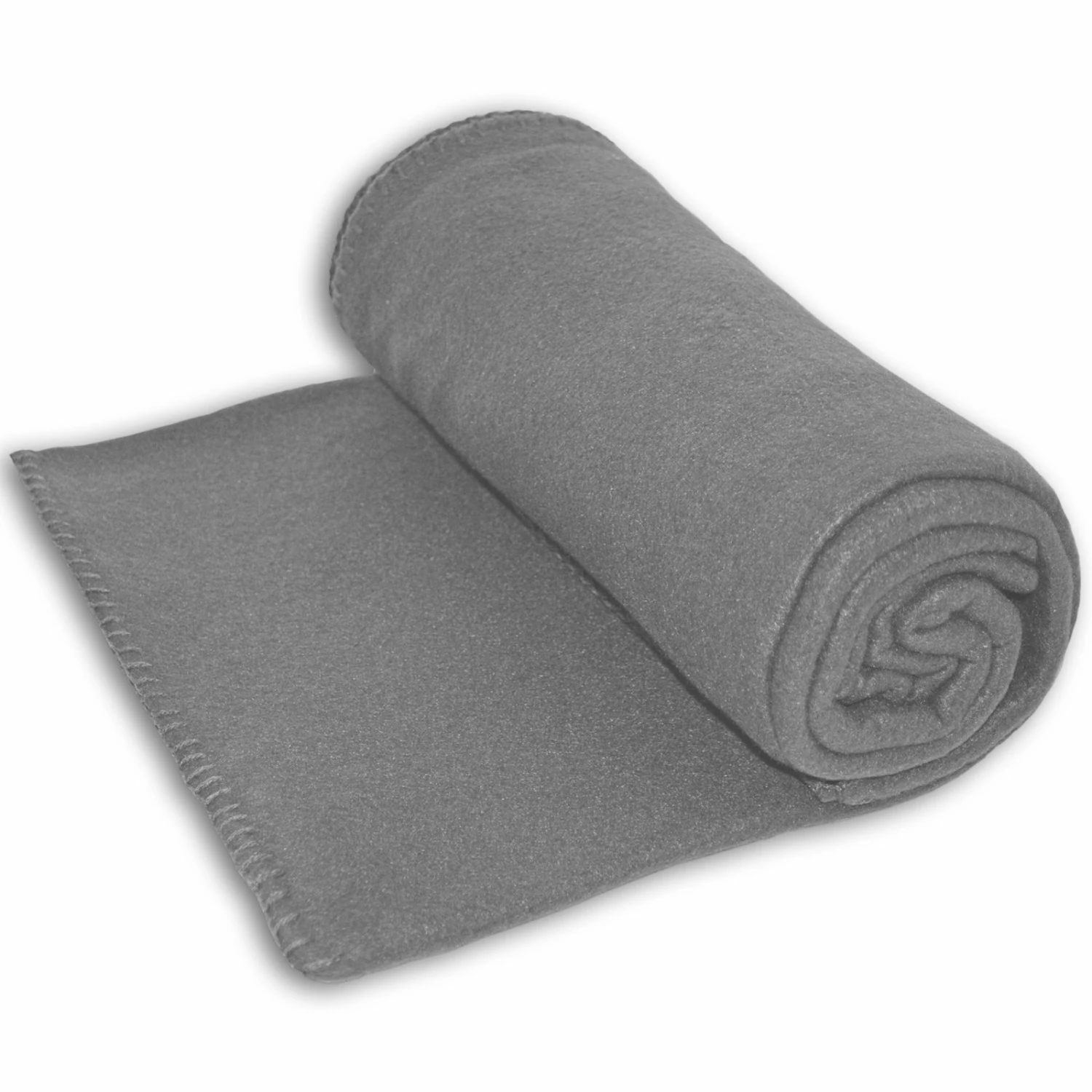 CleverPick Fleecedecke - grau - 130x160 cm 5 CleverPick Fleecedecke - grau - 130x160 cm – Bild 3