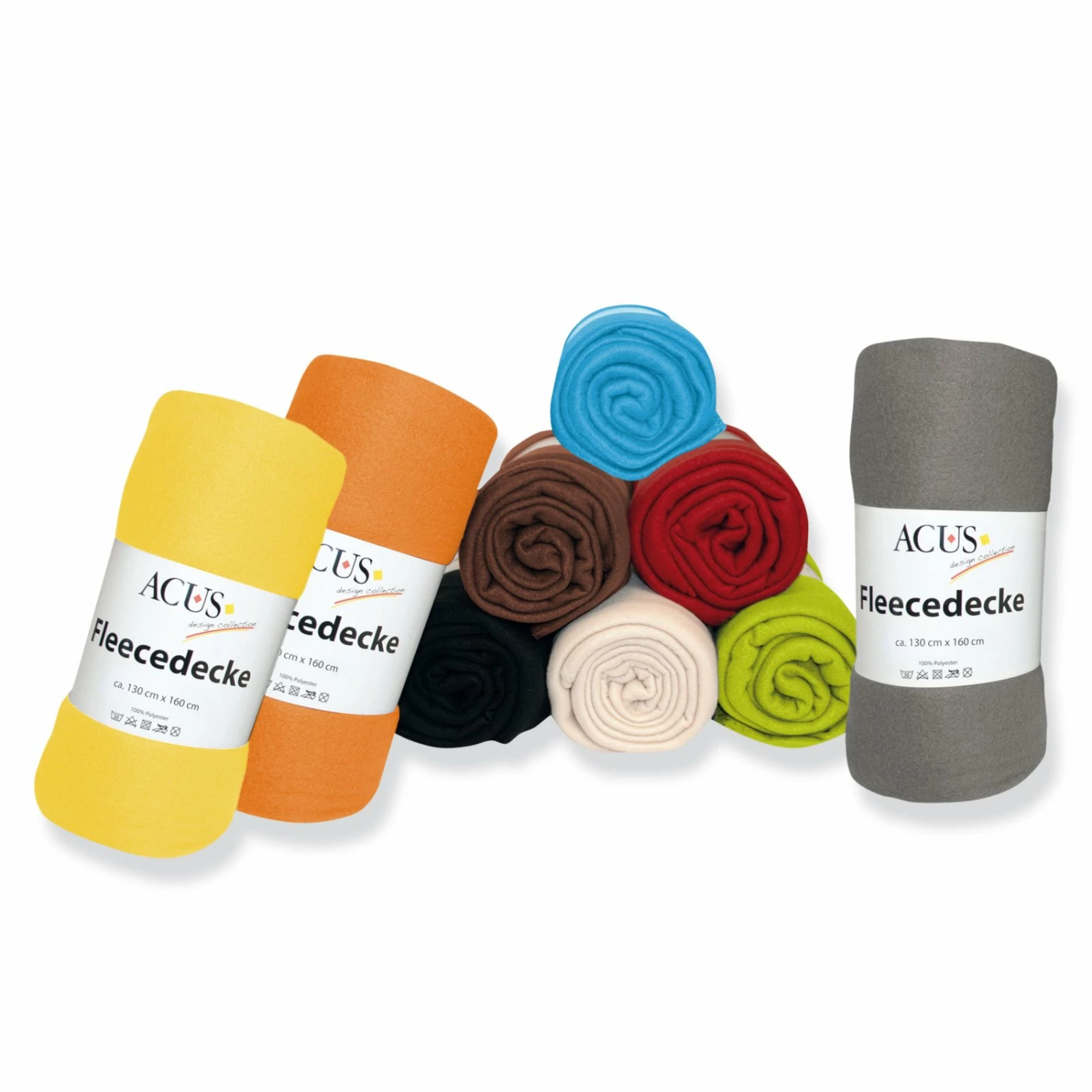 CleverPick Fleecedecke - schwarz - 130x160 cm 4 CleverPick Fleecedecke - schwarz - 130x160 cm – Bild 2