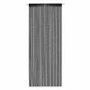 Fadenvorhang - schwarz - 90x245 cm