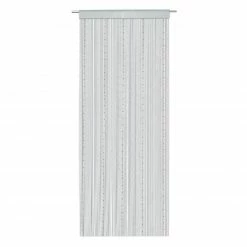 Fadenvorhang - silber - 90x245 cm