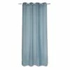 Ösenvorhang - blau - 140x245 cm