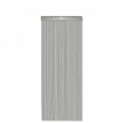 Fadenvorhang - silber - 90x245 cm