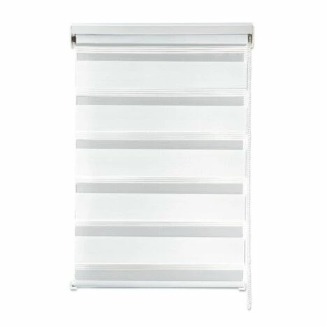 Doppelrollo - weiß - 45x160 cm 5 Doppelrollo - weiß - 45x160 cm – Bild 4