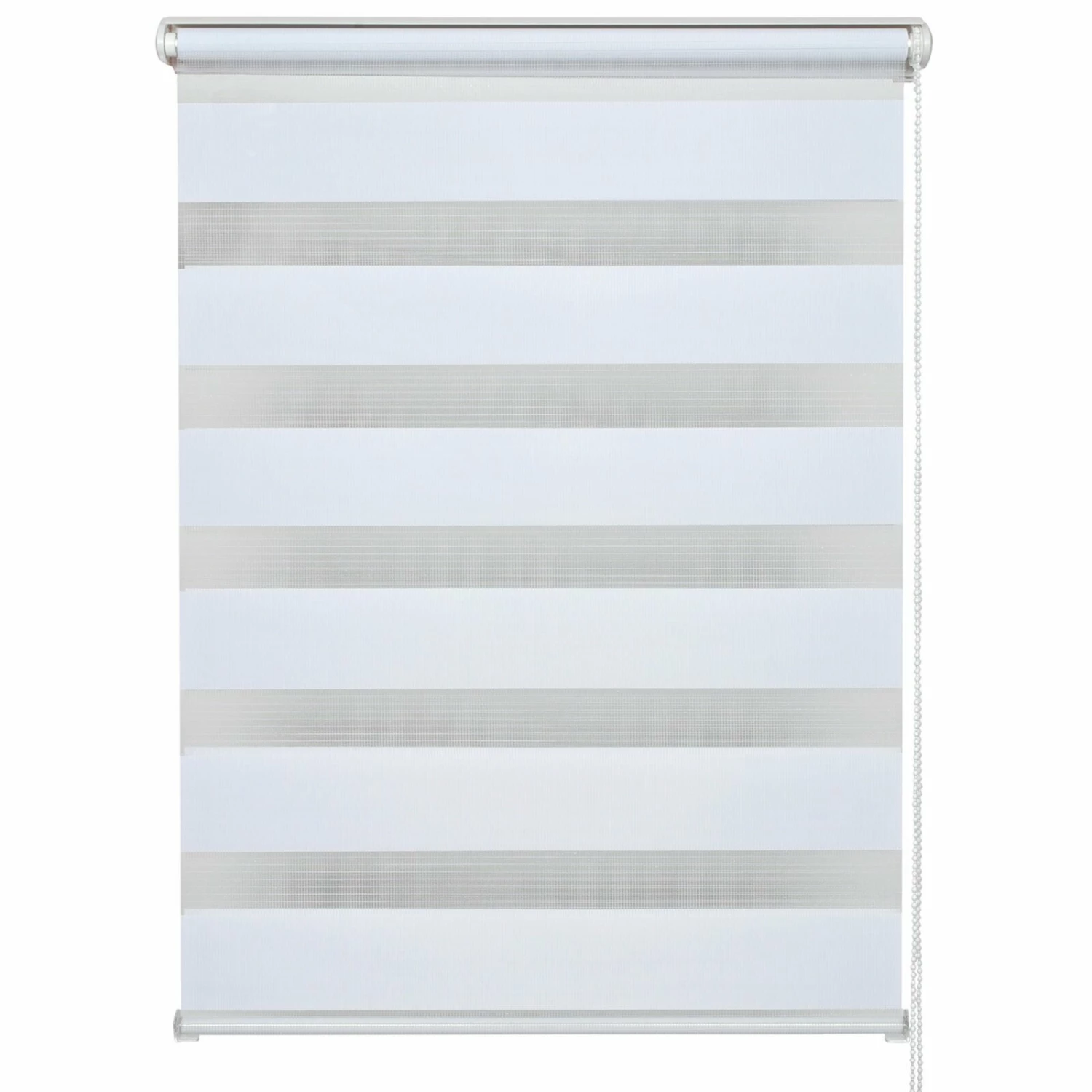 Doppelrollo - weiß - 45x160 cm 2 Doppelrollo - weiß - 45x160 cm