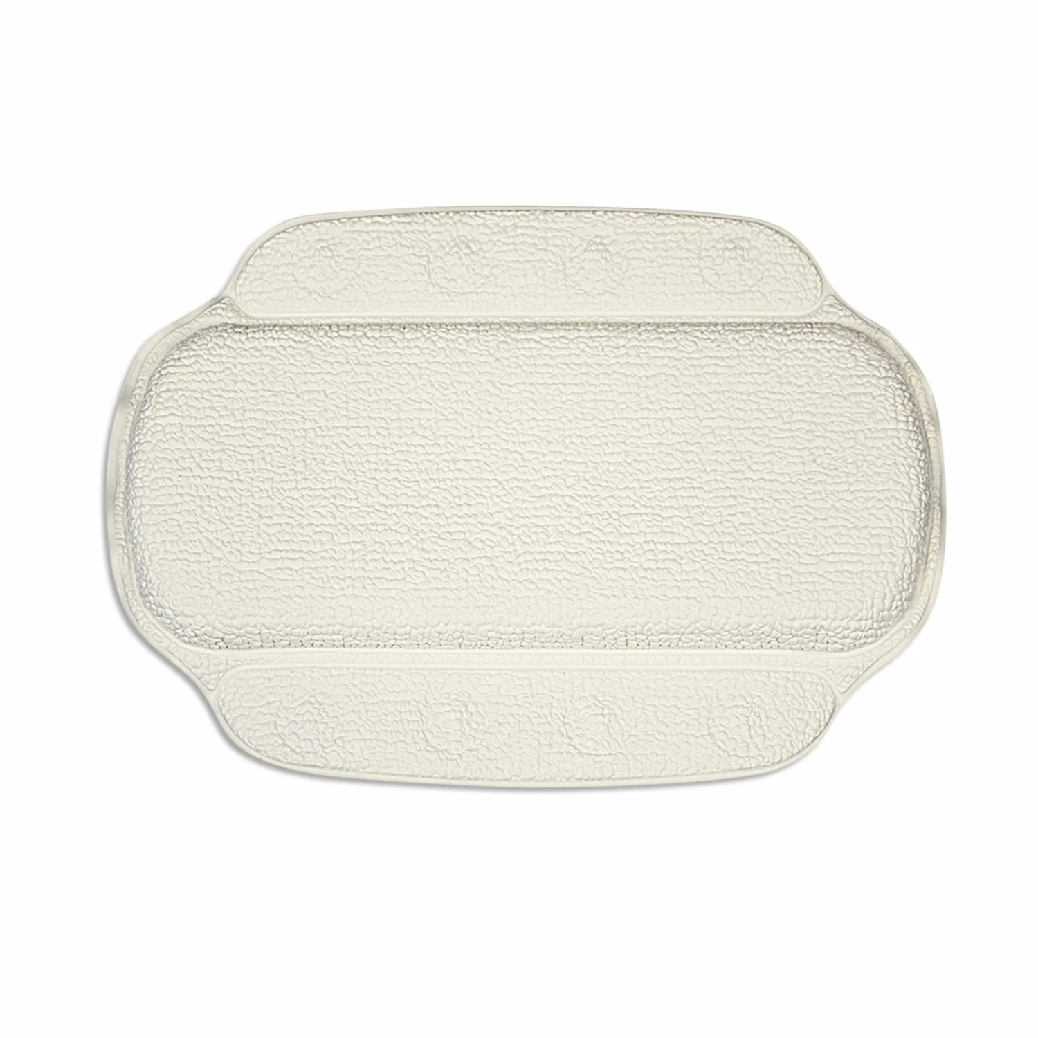 Badewannen-Nackenkissen - weiß - 32x23 cm 3 Badewannen-Nackenkissen - weiß - 32x23 cm