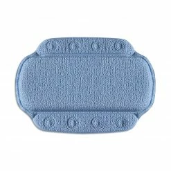 Badewannen-Nackenkissen - blau - 32x23 cm