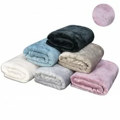 homara Flanelldecke - rosenholz - 140x200 cm