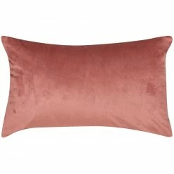 Kissen - rosé - Samt - 30x50 cm