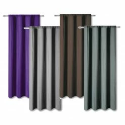 Fertigvorhang - sortiert - 140x245 cm