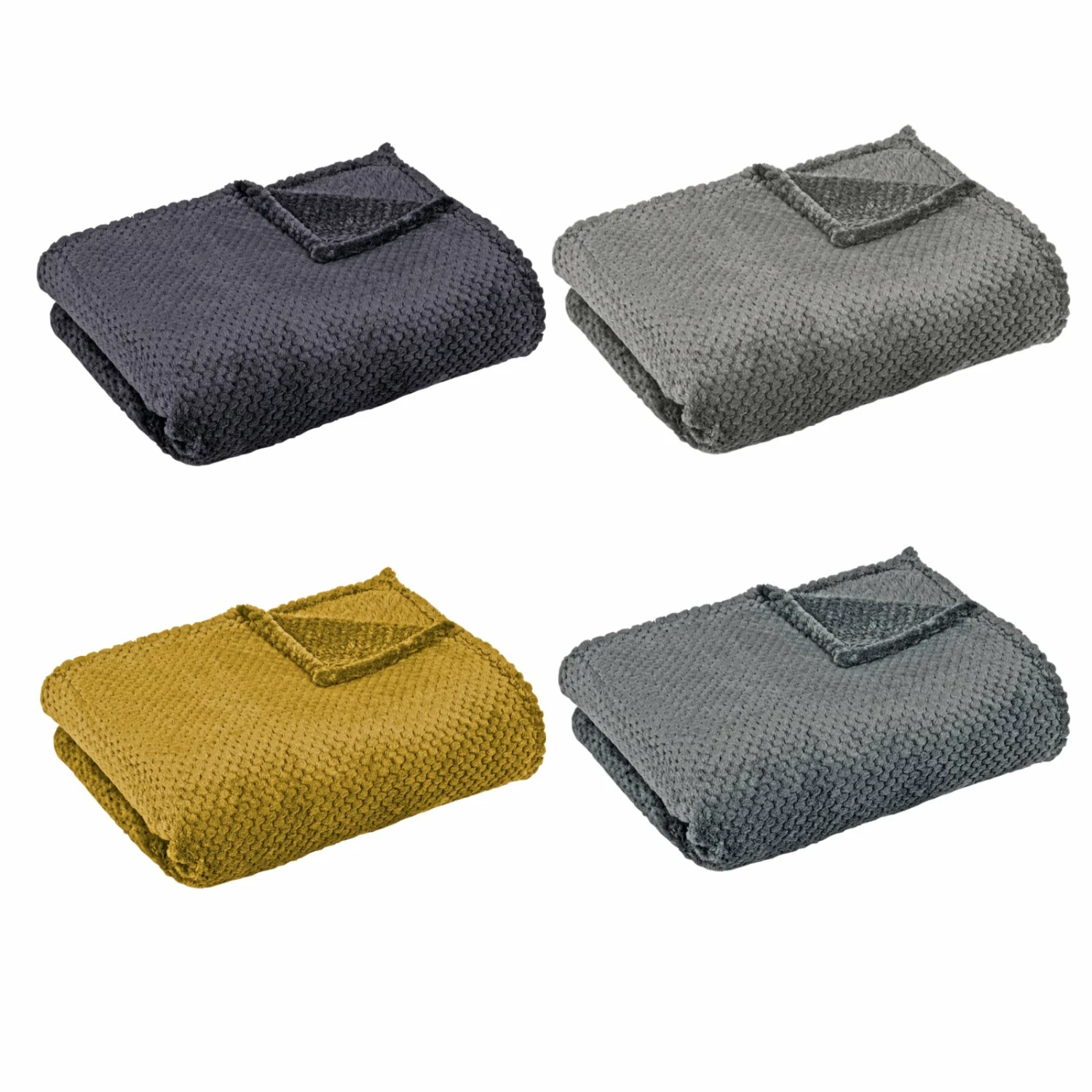 Flanelldecke - sortiert - 150x200 cm 3 Flanelldecke - sortiert - 150x200 cm