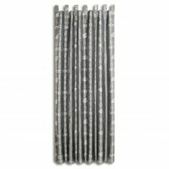 Schlaufenschal - silber - 140x235 cm