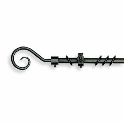 Stilgarnitur - schwarz - Kringel