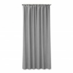 Verdunklungsvorhang - silber - 140x245 cm