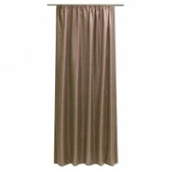 homara Vorhang - braun - Jacquard - 140x245 cm