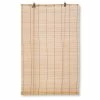 Bambus-Raffrollo - hellbraun - 80x160 cm