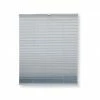 Plissee-Faltstore - silber - Crash Optik - 40x130 cm