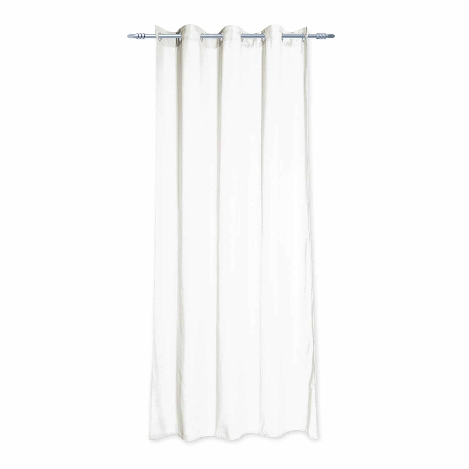Ösenvorhang - weiß - 140x235 cm 3 Ösenvorhang - weiß - 140x235 cm