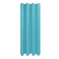 Ösenvorhang - türkis - 140x245 cm