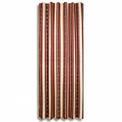 Vorhang - rot-gold - 140x245 cm