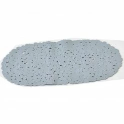 Wanneneinlage - uni - silver - 36x69 cm