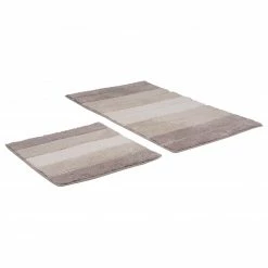 2-teilige Calimosa Badgarnitur - beige-gestreift