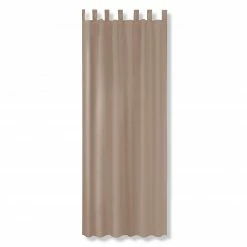 Schlaufenvorhang - macchiato - 140x235 cm