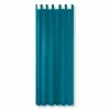 Schlaufenvorhang - petrol - 140x235 cm
