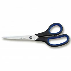 Schere - blau-schwarz - 21,5 cm