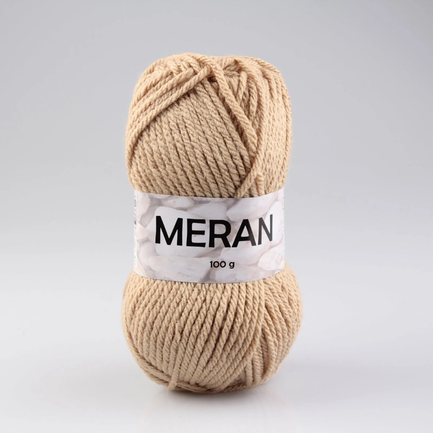 Wolle - beige - 100g 3 Wolle - beige - 100g