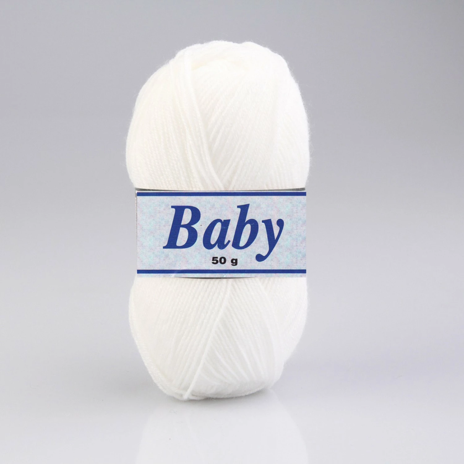 Wolle - weiß - 50g 3 Wolle - weiß - 50g