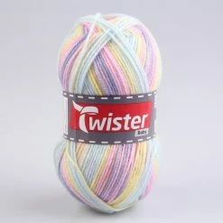 Wolle - pastell - gefleckt - 50g