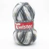 Wolle TWISTER BABY - grau - color - 50g