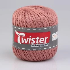 Häkelgarn TWISTER - rosa - 100g