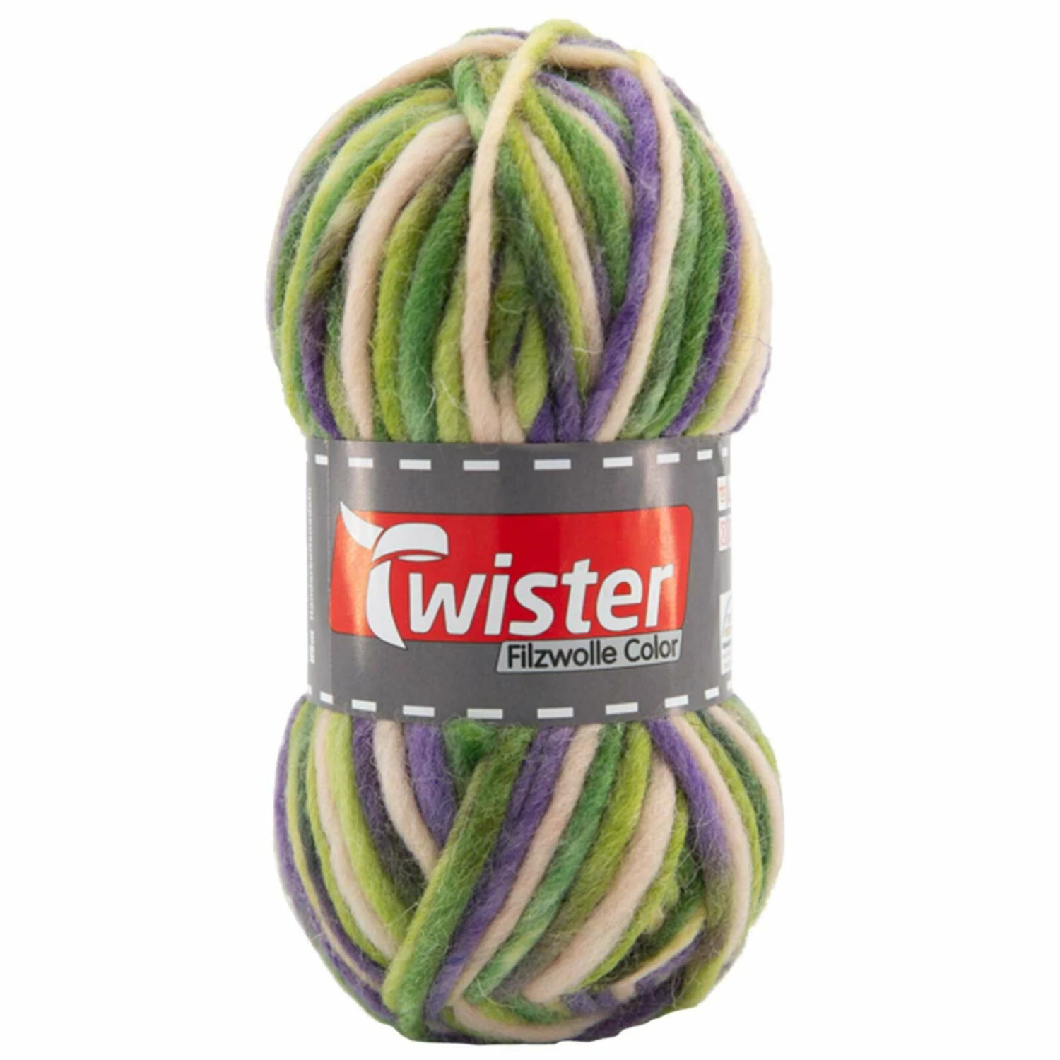 Filzwolle TWISTER COLOR - wald - 50g 3 Filzwolle TWISTER COLOR - wald - 50g