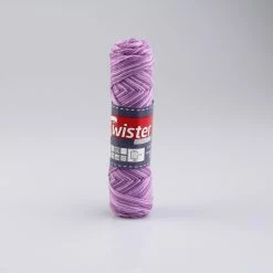 Wolle TWISTER CURLY COLOR - flieder-lila - 50g