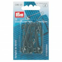 Sicherheitsnadeln - schwarz - 18 Stück