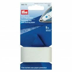 Saumvlies - weiß - 30 mm breit