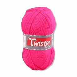 Wolle TWISTER SPORT UNI - neonpink - 50g