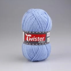 Wolle TWISTER SPORT 50 UNI - blau - 50g